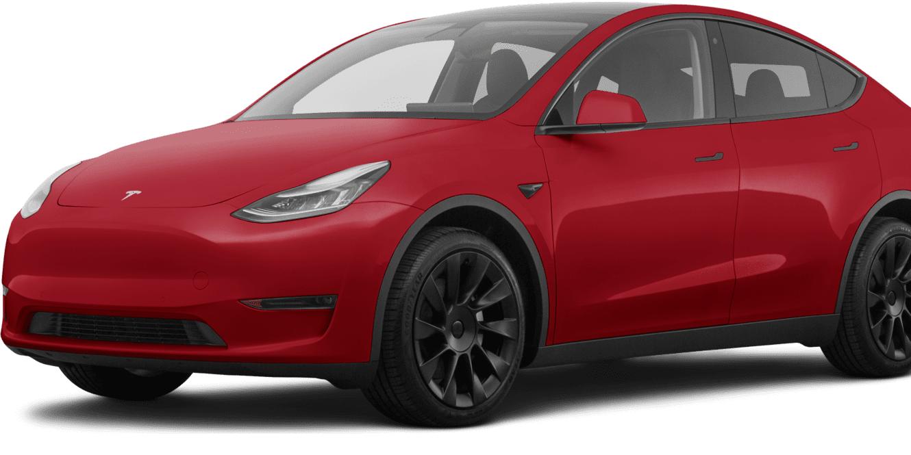 TESLA MODEL Y 2021 5YJYGAEE2MF145606 image